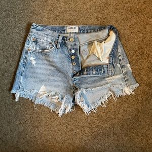 Agolde jean shorts